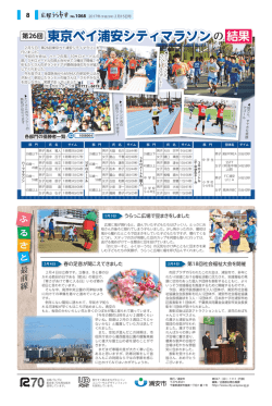東京ベイ浦安シティマラソン 結果
