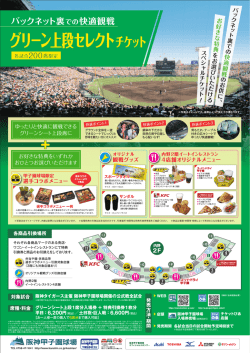 グリーン上段セレクトチケット