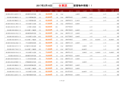 台東区新着物件リスト