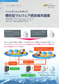 標的型マルウェア感染端末調査