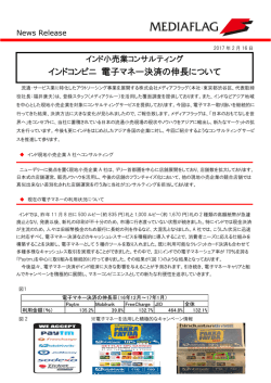 インドコンビニ 電子マネー決済の伸長について