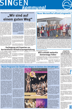 kommunal - Singener Wochenblatt