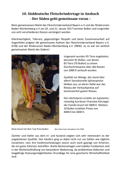 Ausführlicher Marktbericht - Fleischrinderverband Bayern