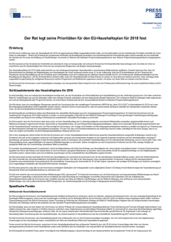 Herunterladen als pdf-Datei - Council of the European Union