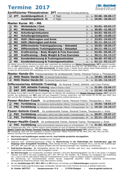 des 2-seitigen Anmeldeformulars 2017