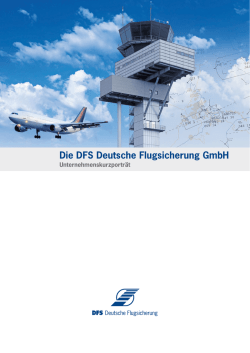 Die DFS Deutsche Flugsicherung GmbH