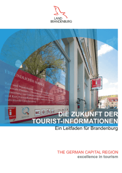 DIE ZUKUNFT DER TOURIST