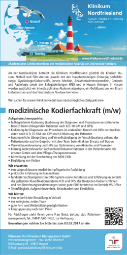 Klinikum Nordfriesland Management GmbH, Husum
