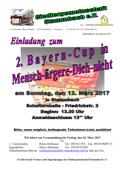 2. Bayern Cup - das