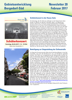 Publikation downloaden - Bergedorf-Süd