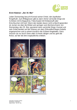 Isabel Kreitz der 35te Mai - Goethe