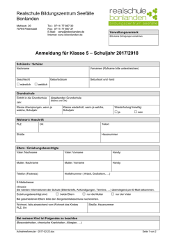 hier - Realschule Bonlanden
