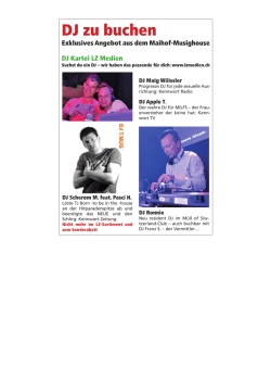DJ zu buchen