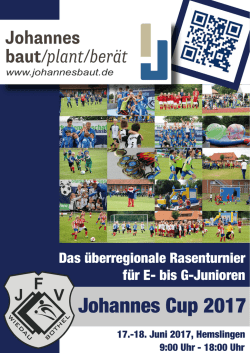 Johannes Cup 2017