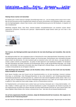 Interview mit Peter Axmann, Leiter - Rohmert