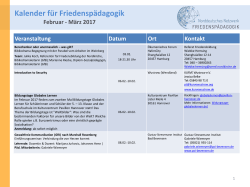 Kalender als PDF downloaden - Norddeutsches Netzwerk
