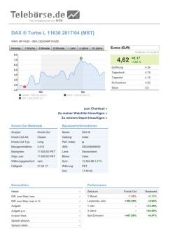 DAX ® Turbo L 11630 2017/04 (MST)