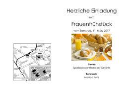 Einladungs-Flyer