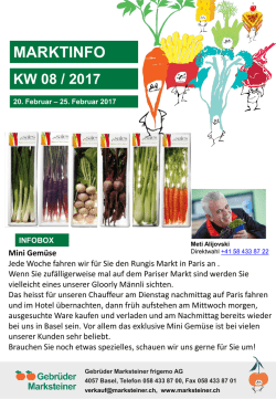 marktinfo - Gebrüder Marksteiner