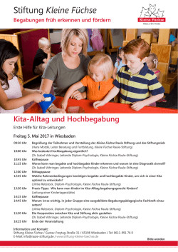 Stiftung Kleine Füchse - Kleine Füchse Raule