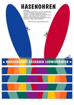 hasenohren - Narrenzunft Seehasen Bodman