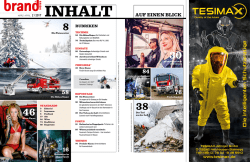 INHALT - BRANDHEISS Magazin