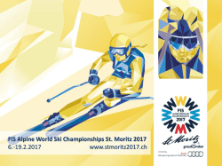 FIS Alpine World Ski Championships St. Moritz 2017 6