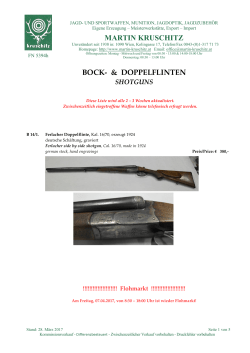 Bock und Doppelflinten PDF