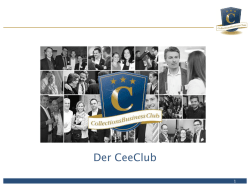 - Collections Business Club