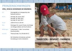 prinzenschwingen - Schwingklub Solothurn