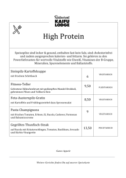 High Protein - Kaifu Lodge