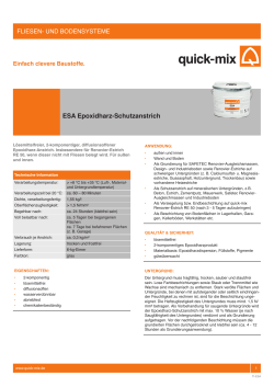 ESA Epoxidharz-Schutzanstrich - quick-mix