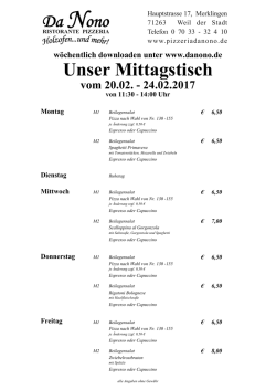 Jetzt Karte f&uuml;r den Mittagstisch hier downloaden