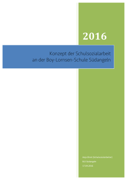 Unterricht / Schulsozialarbeit / Betreuung Einfügen Schulsozialarbeit