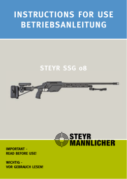 SSG 08 - Steyr Mannlicher