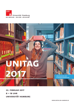 Programmheft 2017 - Unitag Hamburg