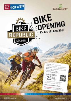 programmdownload - Bike Opening Sölden