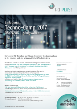 08.03.2017 Technocamp 2017