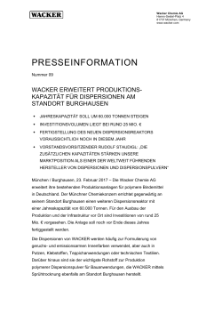 Presseinformation (PDF | 219 KB)