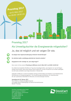 Ja, das ist m&ouml;glich und wir zeigen Dir wie. Praxistag