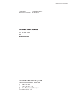 jahresabschluss