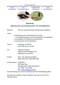 Seminar Nachsuche auf Schalenwild_V4 - Jagd-WT