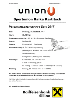 Sportunion Raika Kartitsch