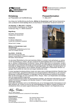 Einladung  - Landesamt f&uuml;r Denkmalpflege