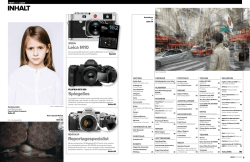 INHALT - ProfiFoto