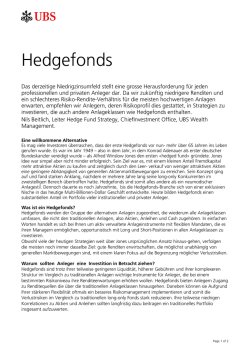 Hedgefonds