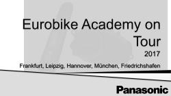 Panasonic - Eurobike