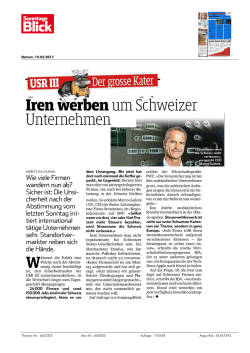 Iren werbenum Schweizer