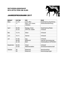 jahresprogramm 2017