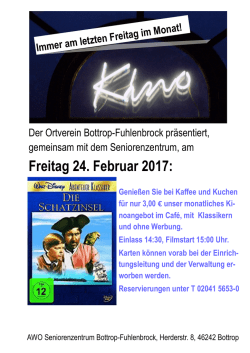 Freitag 24. Februar 2017 - AWO Gelsenkirchen / Bottrop